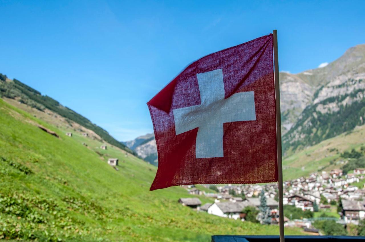 Gasthaus Edelweiss Vals Kültér fotó
